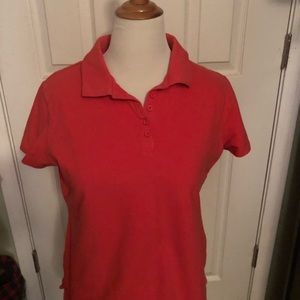 Lite red ladies polo.